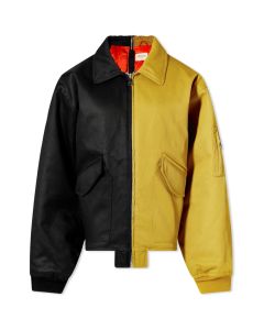(di)vision Bomber Jackets, (di)vision Bomber Split Jacket - Black & Yellow